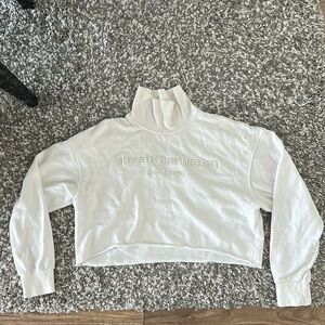Long sleeve turtleneck hoodie